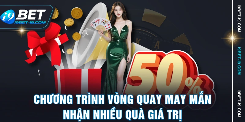 Chương trình vòng quay may mắn nhận nhiều quà giá trị